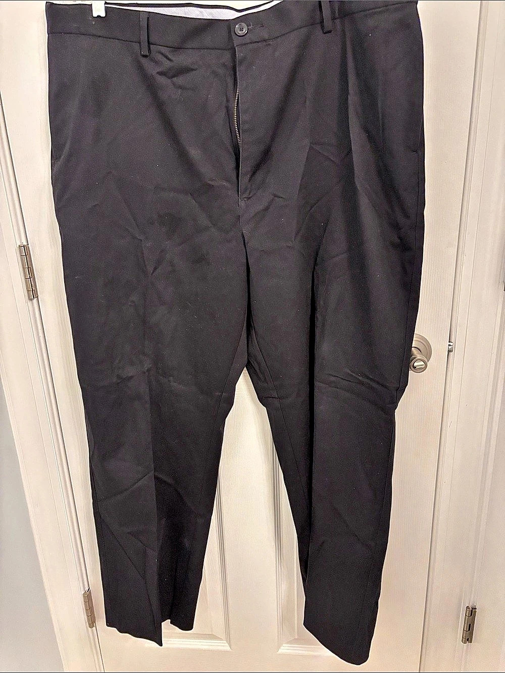 Savane Black Dress Pants Waist 44 Inseam 30